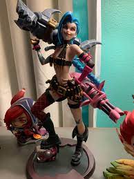 Figure we created for riot games merchandise, inc. It S My Birthday Today And I Got The Jinx Unlocked Figure It S So Awesome Somehow Better Than I Was Expecting Leagueofjinx