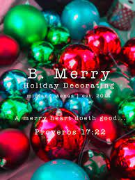 Very Merry Christmas Midland Tx 2022 B. Merry Holiday Decorating - Home | Facebook