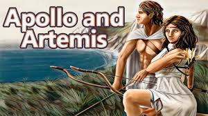 Apollo , known as lester papadopoulos in his most recent human form and the trials of apollo , is the greek god of the sun, light, healing, disease, plague, music, art, poetry, archery , reason, knowledge, truth, and prophecy. Apollo And Artemis The Birth Of The Twins Gods Greek Mythology Stories See U In History Youtube