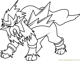 Color over 4,543+ pictures online or print pages to color and color by hand. Entei Pokemon Coloring Page For Kids Free Pokemon Printable Coloring Pages Online For Kids Coloringpages101 Com Coloring Pages For Kids