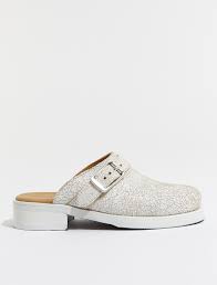 Meaning of mule in english. Our Legacy Camion Mule In White Coated Suede Voo Store Berlin Worldwide Shipping