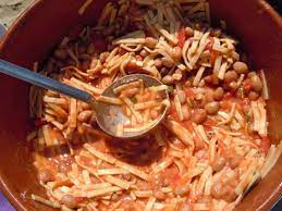 Pasta E Fagioli Abruzzo Style Sagnetti E Fagioli Homemade Abruzzese Style Pasta With White Or Borlotti Beans Pasta E Fagioli Ricette Ricette Di Pasta