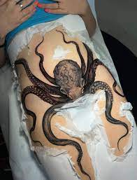 Octopus pussy tattoo