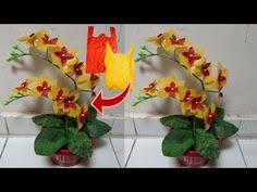 Diy gubahan ringkas pokok bunga | daun tiruan dari eco shop bunga (reuse) hai gais. 310 Bunga Orkid Ideas Kraf Gubahan Bunga Kraf Diy
