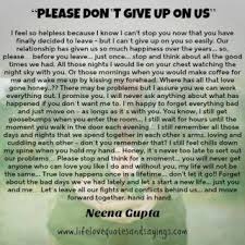 Please Dont Give Up On Us Husband Quotes Funny Giving Up Quotes Don T Give Up Quotes