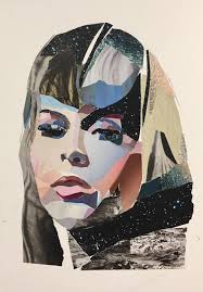 Winter Scenery II" my first collage in 2026.