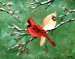 Winter Cardinals Denise Tomasura Paintings Prints Animals Birds Fish Birds Cardinals Artpal Free for commercial use no attribution required high quality images. fish birds cardinals artpal