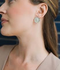 Wholesale Drishti Evil Eye Charm Stud Earrings