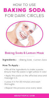 If you want to get rid of. How To Use Baking Soda For Dark Circles Under Eyes Baggy Eyes Dark Circles Under Eyes Dark Circles