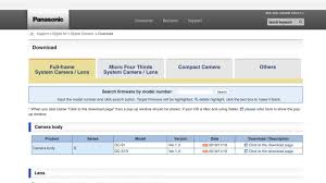 How To Update The Panasonic Lumix S1 And S1r Firmware Camera Jabber