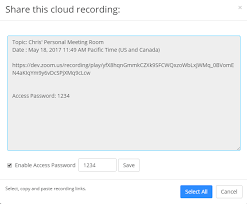 How To Share Or Download Your Zoom Recordings Cusps Helpdesk