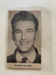 Ralph McCabe Harrisburg Senators PA 1942 Sporting News Baseball Panel RARE! 