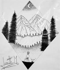 Dibujo de árbol fácil y bonito, rápido de hacer. Dibujo De Puntillismo De Arbol Bonito Y Facil Dibujo De Puntillismo De Arbol Bonito Y Facil Como Dibujar Un Arbol De Navidad De Manera Facil Unclaimedmusic Wall