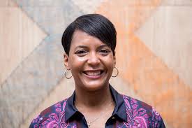She was running for mayor at the time. Keisha Lance Bottoms Vote Local