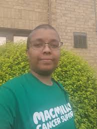 Introducing myself and my husband at the Walk