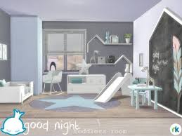 The Sims Resource Good Night Toddlers Room By Nikadema Sims 4 Downloads Sims 4 Bedroom Toddler Room Sims House