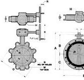 Butterfly Valves Dimensions (14-24")