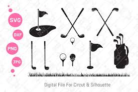 Download Golf Svg Golf Monogram Svg Dxf Png 1307587 Cut Files Design Bundles
