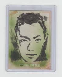 WALKING DEAD EVOLUTION SASHA SKETCH CARD BY ARTIST MICHELLE RAYNER 1/1!