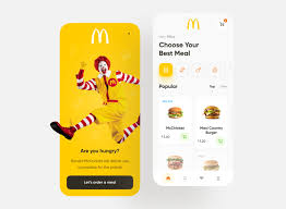 The way the mobile ordering works is that you can't actually place the order unless you're at the restaurant (i think it's within 60 feet). Overlap Studio Projects Mcdonald S App Dribbble