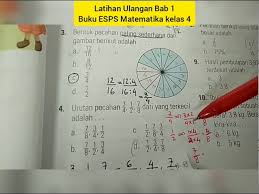 Dia ingin mem bagikan kepada 5 orang sahabatnya dengan bagian yang sama. Matematika Latihan Soal Bab 1 Halaman 25 Esps Matematika Kelas 4 Youtube