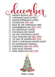 Digital Glam By Month December Paper Glam Planners Stickers Seasonal Living Christmas Christmas Time Monthly Celebration