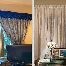 How to shorten long curtains. How To Keep The Original Hem When You Shorten Curtains Or Garments Feltmagnet