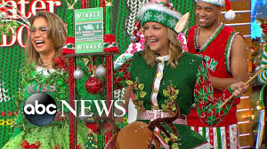 Find it, make it, love it. Crowning The Winner Of The Ugly Christmas Sweater Competition Youtube