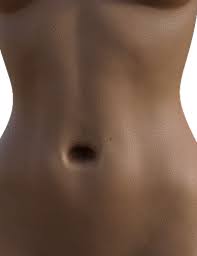 Belly button play with piercing. Genesis 3 Female Belly Button Bug