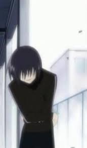 Akito Looks Scary In This Picture Xd Imagine If She Creeps Up Like That Next To You While Sleeping Scary Fruits Basket Anime Fruits Basket Fruit Basket
