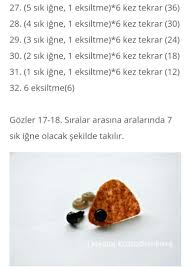 Amigurumi Orgu Oyuncak Kopek Modeli Ve Gozlerin Burnun Agzin Yapilisi Ve Dikilisi Nasildir Amigurumi Oyuncak Kopek