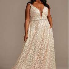 Stressing about your forthcoming nuptials? 26 Sparkly Wedding Dresses For The Glamorous Bride