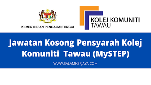 Kerja kosong jobs now available. Jawatan Kosong Pensyarah Kolej Komuniti Tawau Sabah Mystep