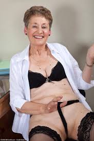 Mature British granny Dee wants young cock