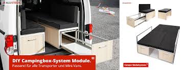 Camper Ausbau Module Mobel Bauen Alusteck