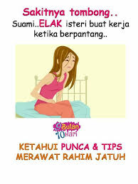 Organ peranakan jatuh (jop) atau lebih dikenali sebagai rahim jatuh biasa berlaku dalam kalangan wanita. Seksanya Tombong Terkeluar Senyum Seindah Suria Facebook