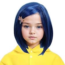 Costume Coraline Linfairy Long Cosplay Wig With Two Ponytails Halloween  Costue Wig For Outre Wig