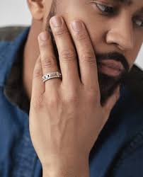 Two-Tone Wedding Ring Bands for Men & Women