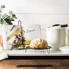 Decorative Easel Black Hearth Hand With Magnolia Hearth Hand With Magnolia Cook Book Stand Hearth
