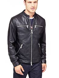 Marciano Leather Jacket Guess Eu Leather Jacket Men Leather Jacket Leather Jacket Outfit Men