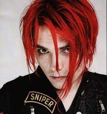 My stylist mixed the bleach into a bowl with a hair dye mixer brush and placed it at the bottom of my hair, he then tin foiled it at the bottom to keep the heat in. Red Hair Gerard Way Is An Exception Teenagersnew