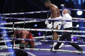 Anthony joshua para british gq abril por mariano vivanco. Championnat Wba Wbo Ibf Des Lourds Anthony Joshua Met Kubrat Pulev K O L Equipe