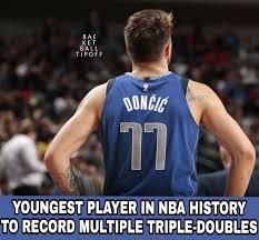 19 Years Old And Already Engraving His Name Amongst The Legends Ac3 Nba News Dallas Mavericks Sports Jersey