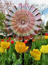 Pin On Glass Garden Yard Art