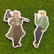 Karl Heisenberg & Ethan Winters Stickers - Etsy