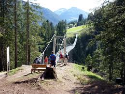 Lechtal Holzgau Hangbrug Reisen Allgauer Alpen Ausflug