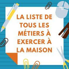 Voici Un Guide Complet De Tous Les Metiers Qu Il Est Possible D Exercer A Domicile Des Dizaines De Jo Travail A Domicile Gagner De L Argent Trouver Son Metier