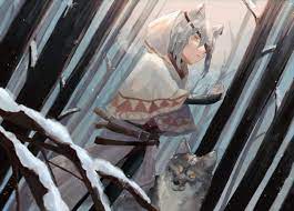 Numerous characters fall under this classification spreading over across different anime. Wallpaper Madchen Ohren Wolf Anime Kunst Hd Breitbild High Definition Vollbild