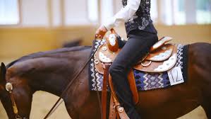 Viewed from the rear, the rider's head and spine align with the horse's spine. Female Person Gently Riding Horse Stock Video 100 Royaltyfri 1011584975 Shutterstock