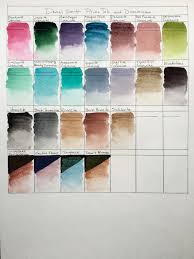Doodlewash Review Daniel Smith Extra Fine Watercolors Part Ii Doodlewash Watercolor On Wood Art Tutorials Watercolor Watercolor Supplies